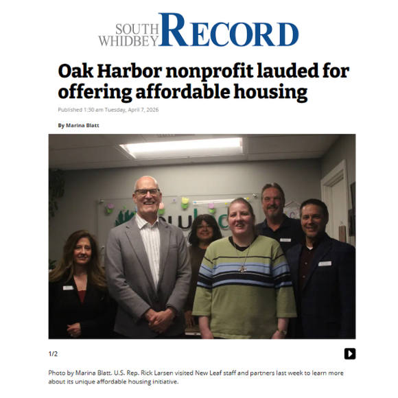 South Whidbey Record: Oak Harbor nonprofit lauded for offering affordable housing