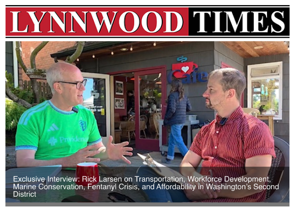 Lynnwood Times: Interview with Rick Larsen